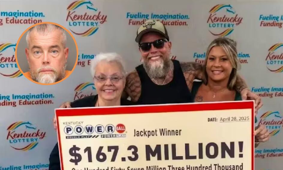 El hombre que ganó 150 millones en la lotería y fue arrestado dos días después pide cumplir su sentencia. (Imagen: Facebook)