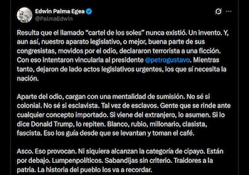 Palma afirma que la declaración