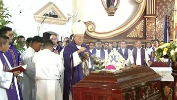 “Humanamente hemos perdido un hermano muy querido y un buen pastor”, expresó el cardenal al reflexionar sobre la muerte del religioso y la esperanza de la fe cristiana. (Foto: Suyapa Medios)