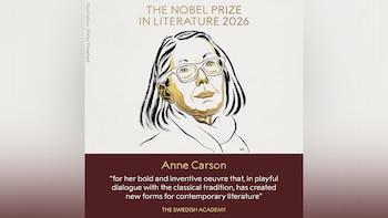 EN VIVO: El premio Nobel de Literatura 2026 fue otorgado a la autora canadiense Anne Carson