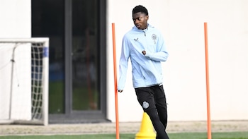 El joven belga Jesse Bisiwu, tercer fichaje del FC Barcelona