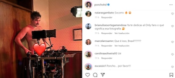El actor ha generado todo tipo de reacciones en redes sociales con esta foto
(Foto: Instagram)