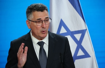 El ministro israelí de Exteriores, Gideon Saar. EFE/EPA/HANNIBAL HANSCHKE