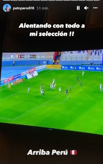 Artistas celebran triunfo de Perú.