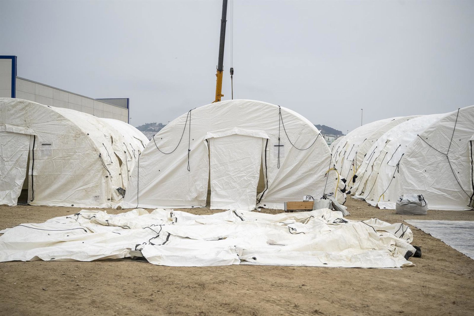 Torres defiende carpas temporales en Ceuta y urge acelerar la identificación de migrantes