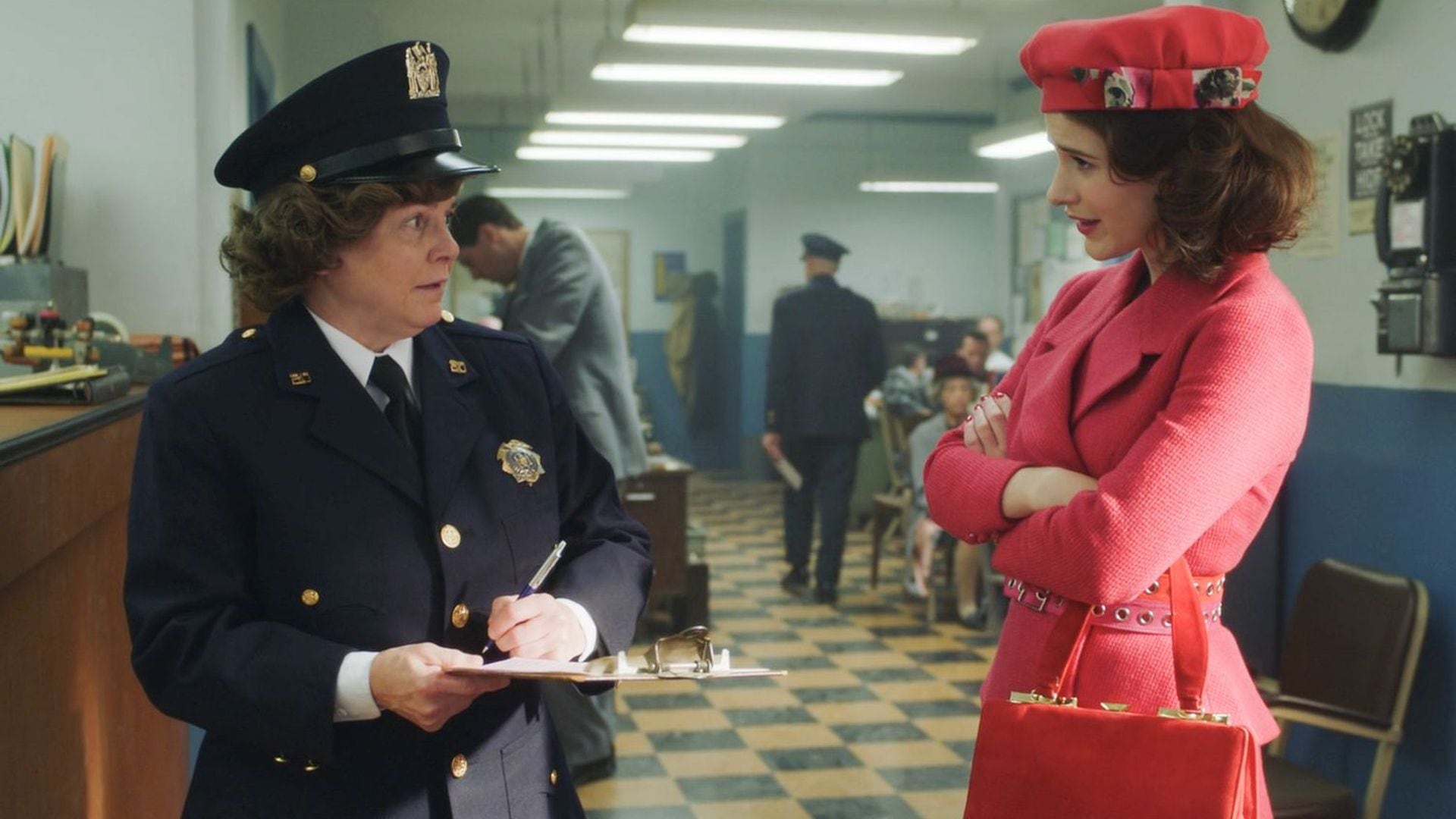 Wenne Alton Davis fue reconocida por su actuación en la última temporada de la serie de “La maravillosa Sra. Maisel”, donde interpretó a una oficial de policía (Prime Video)