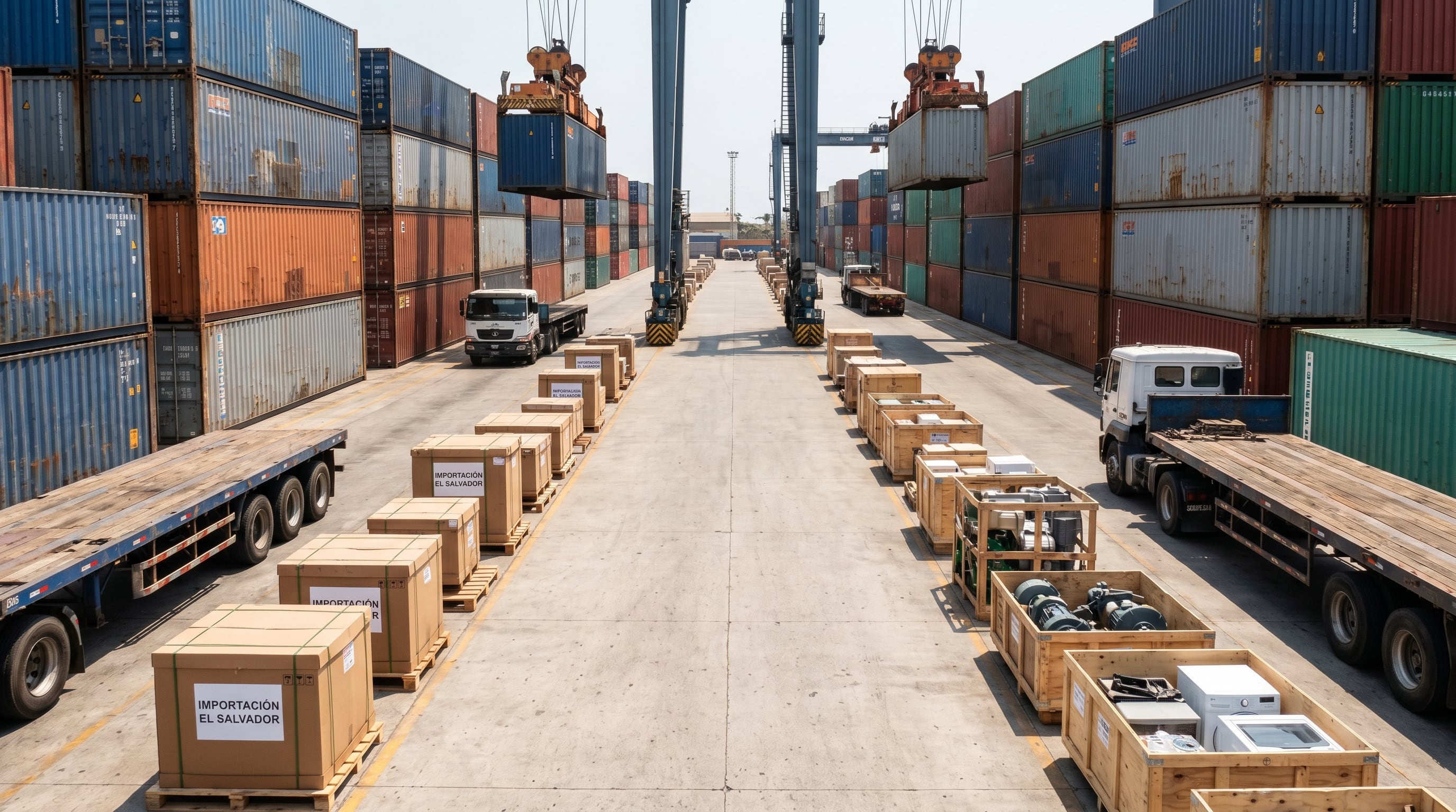 Las importaciones de El Salvador sumaron USD 5,950.0 millones, impulsadas por bienes de consumo, bienes de capital e insumos para la industria manufacturera. (Imagen Ilustrativa Infobae)