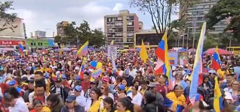 Venezolanos se unen contra Maduro