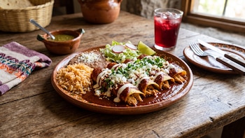 ¿Cómo preparar enchiladas queretanas? la versión cremosa de este platillo tradicional que comen en Querétaro