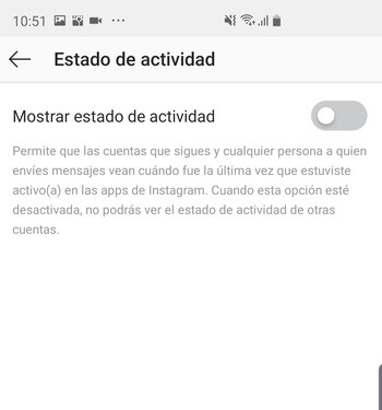 Desactivá la opción que dice