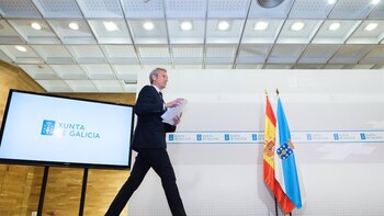 Rueda en caso similar a