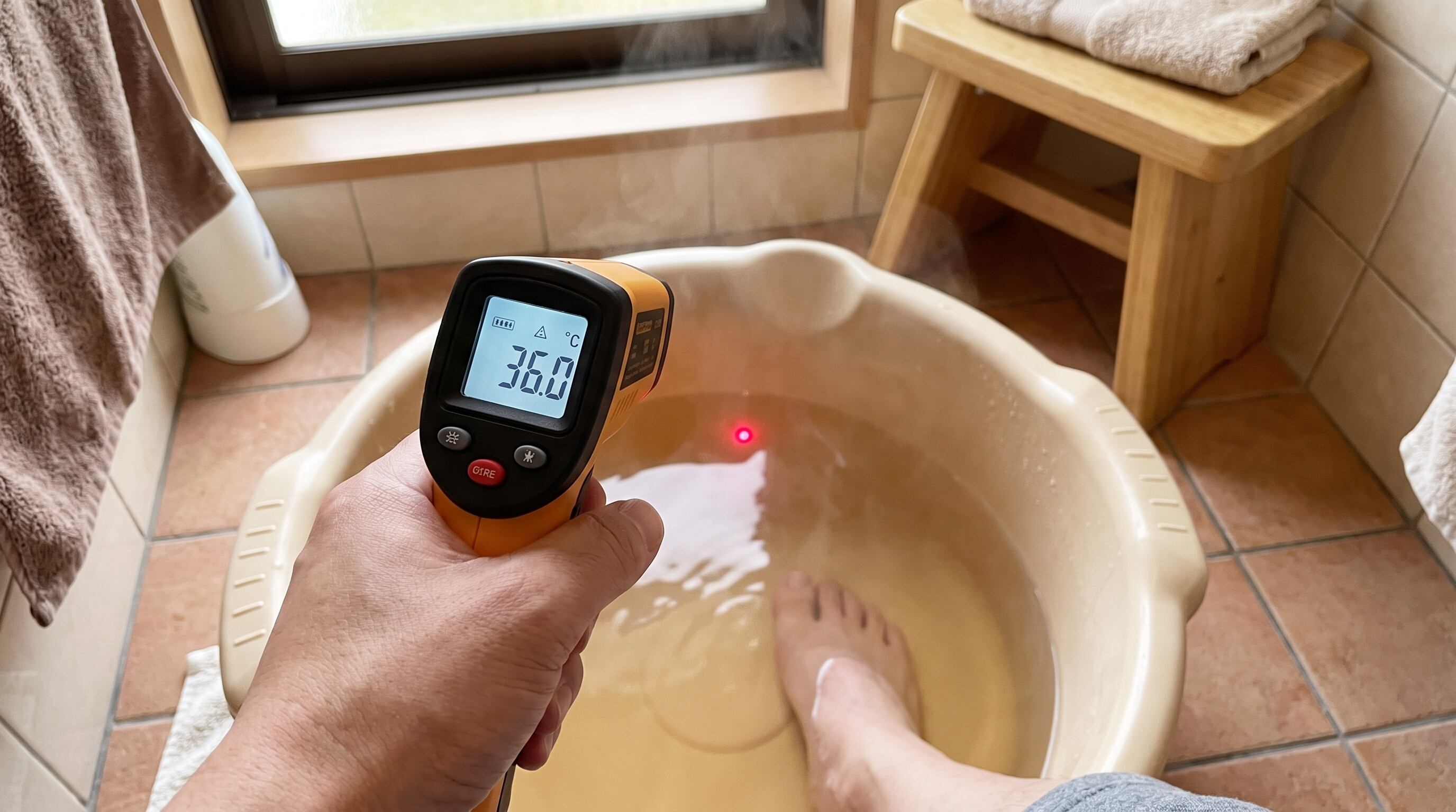 Medical News Today recomienda usar agua a menos de 37 grados, remojar los pies entre 10 y 20 minutos y secarlos bien para evitar infecciones (Imagen Ilustrativa Infobae)
