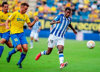 El delantero del Real Sociedad