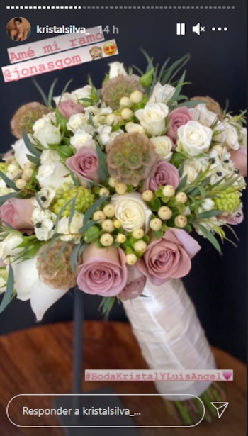 El ramo fue diseñado por