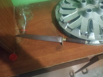 La cuchilla con la que