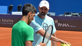 Djokovic con Goran Ivanisevic