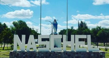 Naschel está ubicada 115 kilómetros