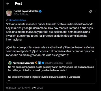 Daniel Rojas contestó a un