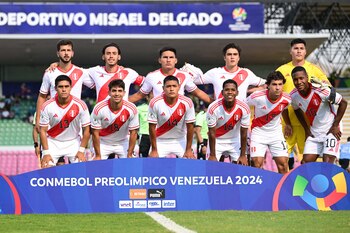 Selección peruana sub 23 que
