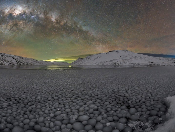“La fotografía nocturna se tiene que planificar. Tengo que saber el paisaje, la orientación, dónde va a estar la Vía Láctea y cómo va a estar el clima”, especificó Heis sobre esa búsqueda minuciosa que le dio una tremenda identidad a su trabajo