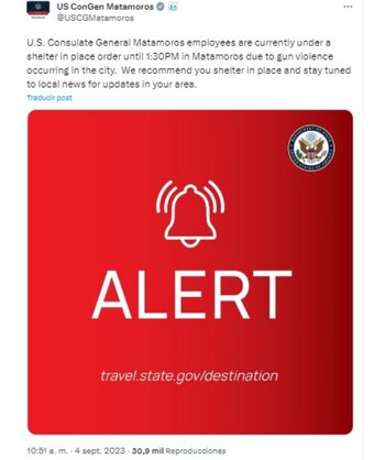 Trabajadores del Consulado de EEUU