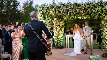 La intimidad del casamiento de