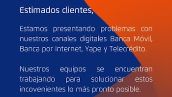 El BCP se pronunció por