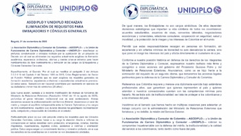 Representantes de la Unión y