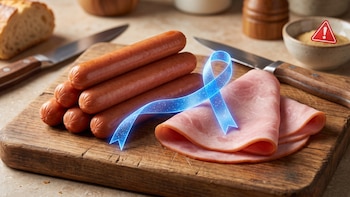 Cáncer de colón y su relación con los embutidos: el aumento de riesgo que provocan las salchichas y el jamón