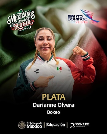 La delegación mexicana destacó en múltiples disciplinas entre ellas el boxeo, donde se lograron ganar 9 medallas, 1 de oro, 6 platas y 2 bronces (CONADE)