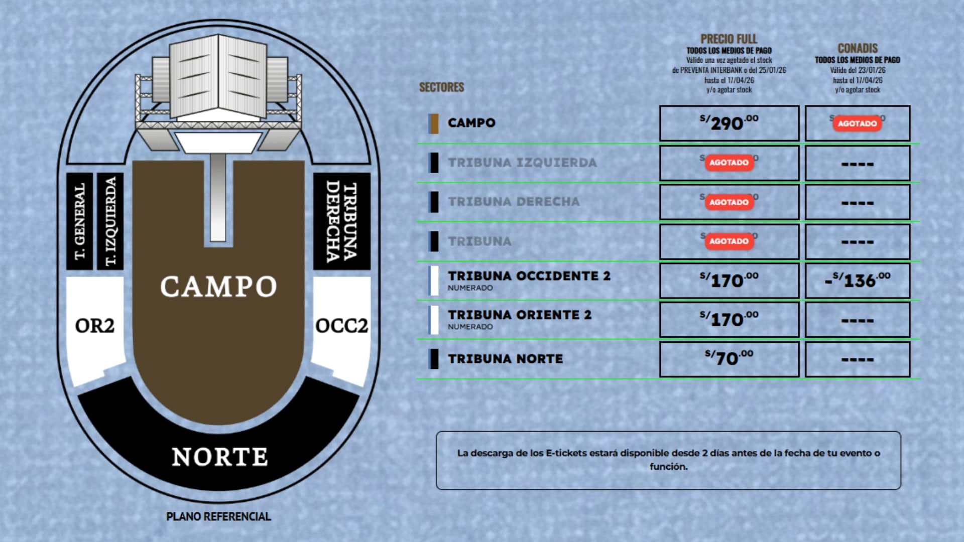 Los precios y nuevas zonas para el concierto de Milo J.