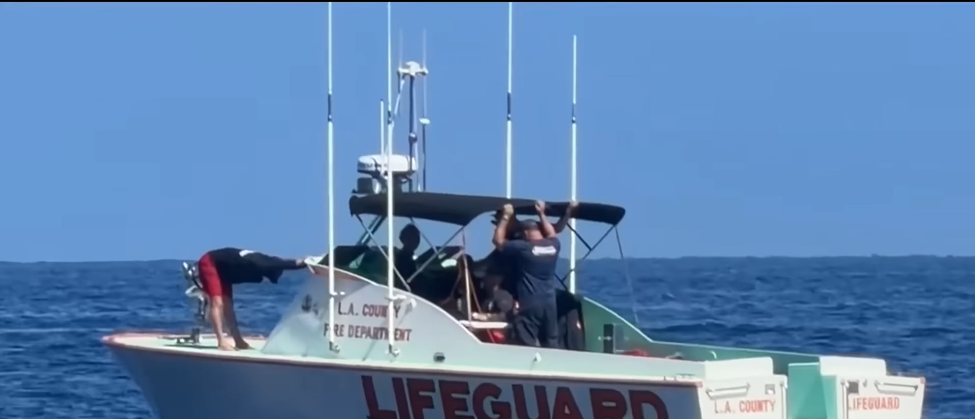 El hallazgo del cuerpo de la paciente elevó a tres la cifra de muertos por el accidente del helicóptero médico en la isla Catalina (NBCLA)