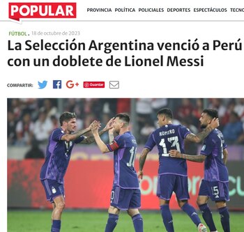 La selección peruana cayó ante Argentina en las clasificatorias rumbo al Mundial 2026.