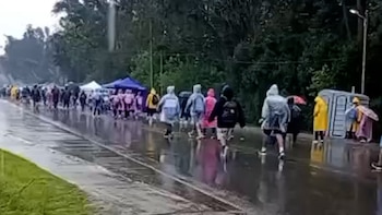 Peregrinación hacia Luján