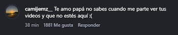 Hijastra de Yeison Jiménez expresó