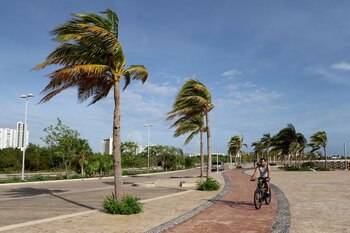 Los fuertes vientos son la