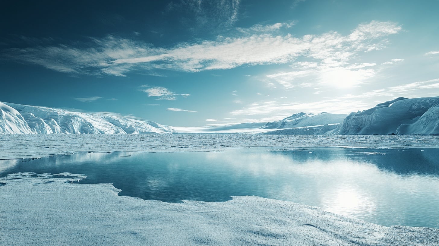 El equipo científico perfeccionó el análisis de núcleos de hielo de hasta 160.000 años para validar su modelo sobre el impacto del efecto invernadero en el clima polar (Imagen Ilustrativa Infobae)