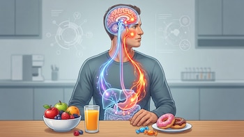 Cómo la fructosa y la glucosa activan señales distintas de saciedad en el cerebro