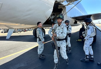 Miembros de la Guardia Nacional