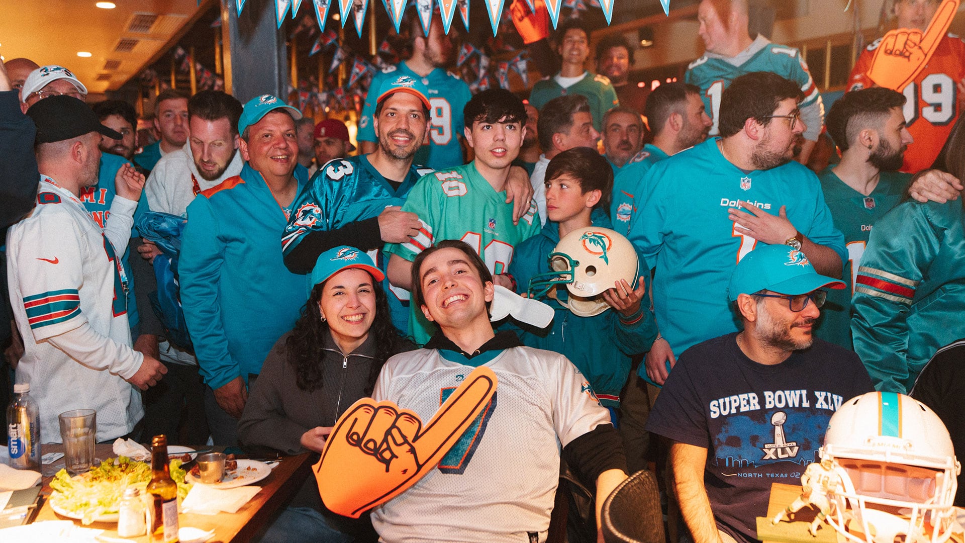 Los fans de los Dolphins disfrutaron de una jornada particular