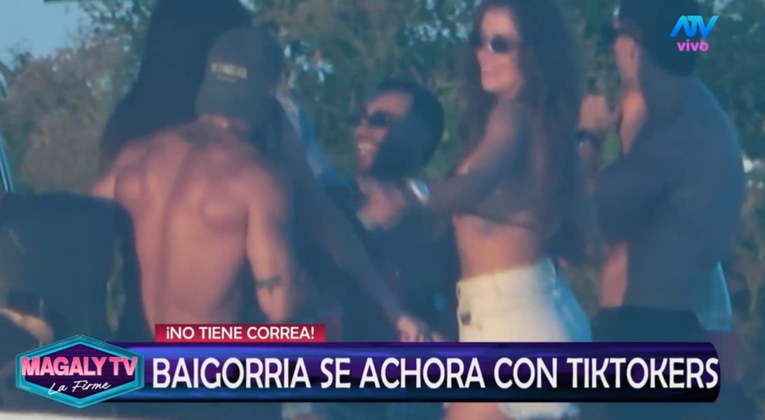 Alejandra Baigorria amenaza con demandas y los comediantes le responden: “Tómalo con humor”. Captura: Magaly TV La Firme.