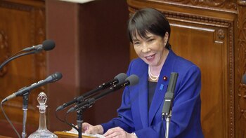 La primera ministra de Japón,