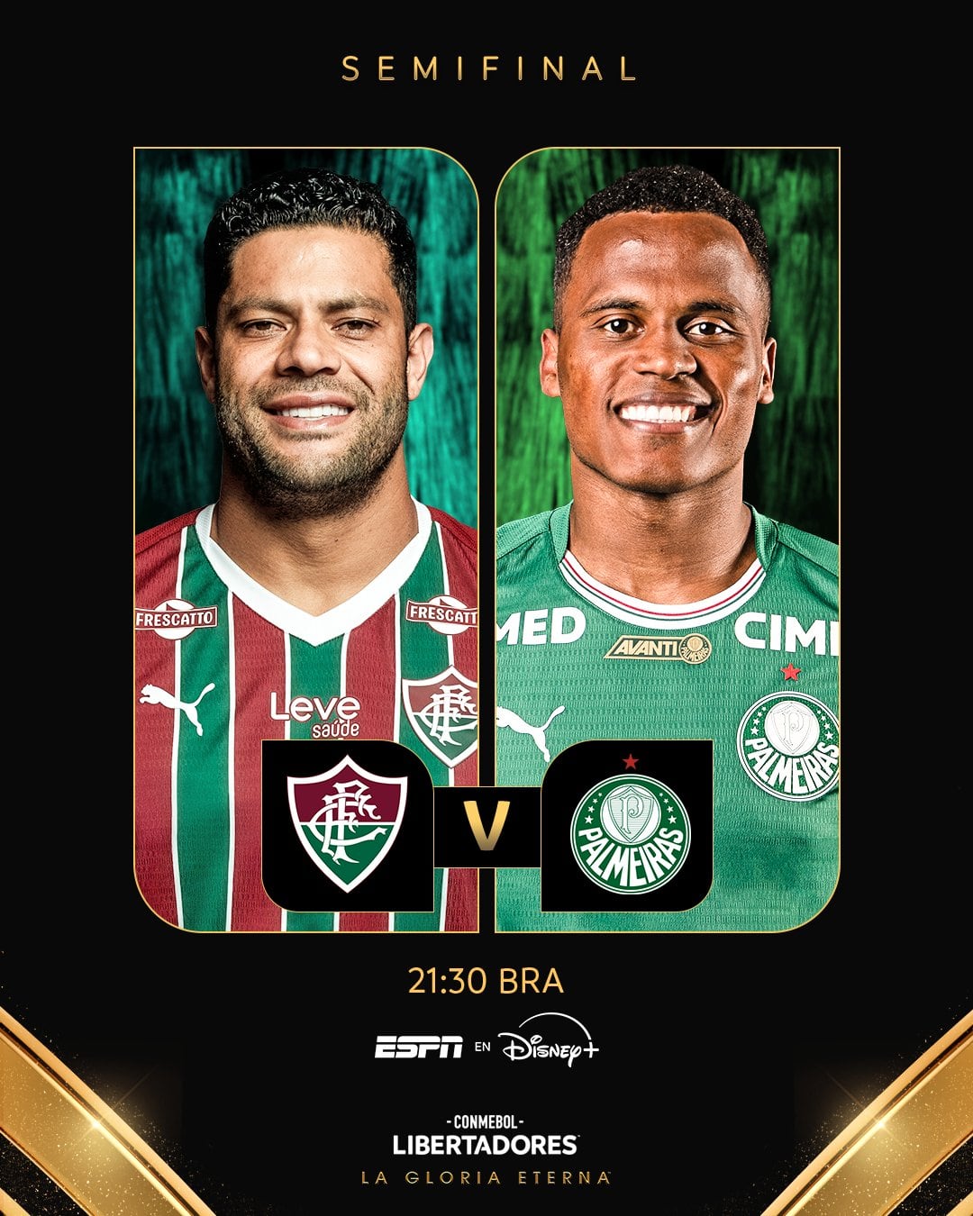 Así es como la Conmebol ha promocionado el duelo de brasileños en semifinales de Copa Libertadores - crédito Conmebol