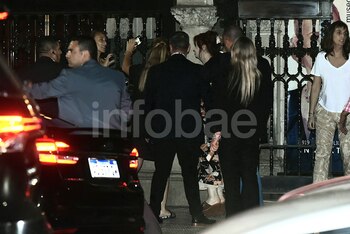 Cristina Kirchner, con un vestido