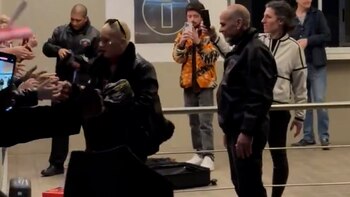 El llamativo gesto de Furia