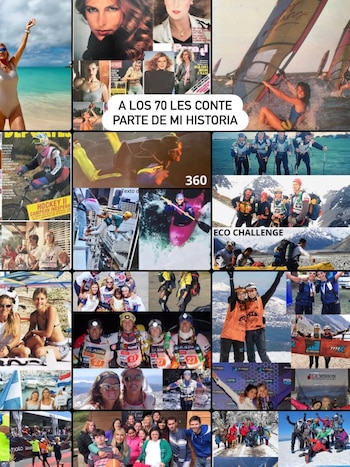 Las imágenes compartidas por Virginia