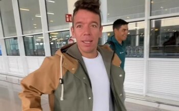 Rigoberto Urán en Europa junto