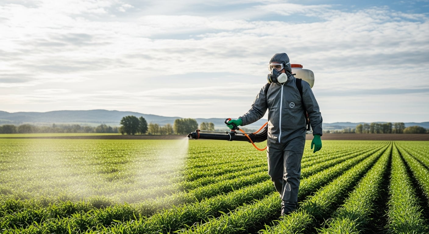 El uso extendido de pesticidas y herbicidas en la agricultura moderna genera preocupación por sus posibles efectos a largo plazo sobre la salud intestinal (Imagen Ilustrativa Infobae)