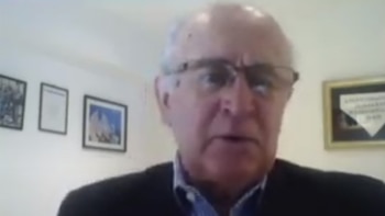 Oscar Parrilli durante su participación