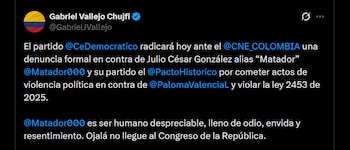 El director del partido Centro